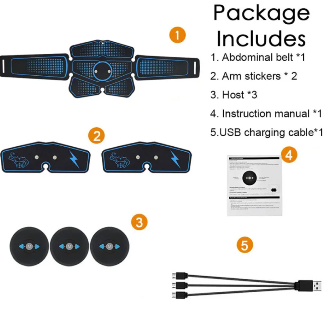 EMS Abdominal Muscle Stimulator Fitness Trainer
