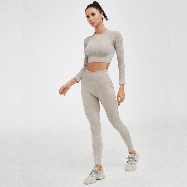 Conjunto Deportivo Yoga y Fitness 2 Piezas